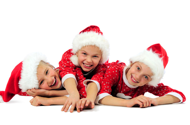 Happy Christmas girls - Foto, Imagen