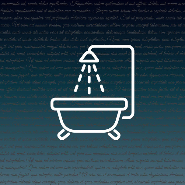  Baby bath icon - Vector, Image