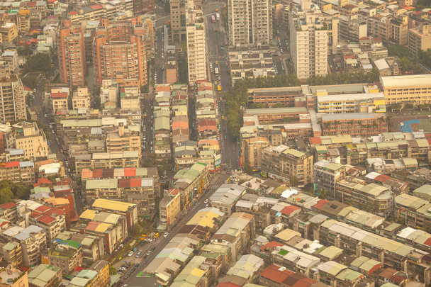 Veduta aerea della città di Taipei a Taiwan
 - Foto, immagini