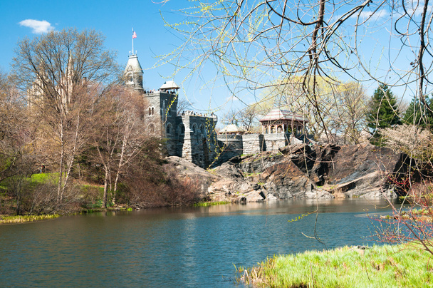 Castle in central park - Photo, Image