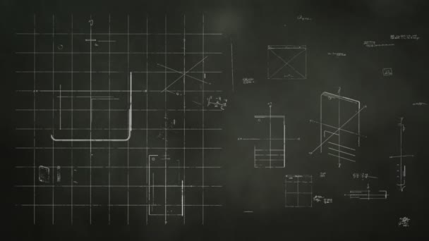 Technology Design Blackboard - Footage, Video
