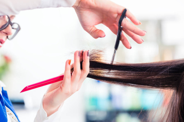 Kuaför kesim kadın saç Salonu - Fotoğraf, Görsel