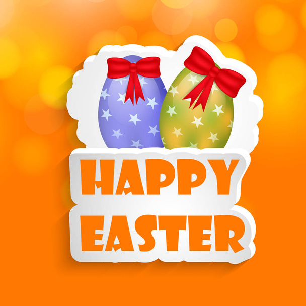 Illustration of background for the occasion of Easter - Vector, imagen