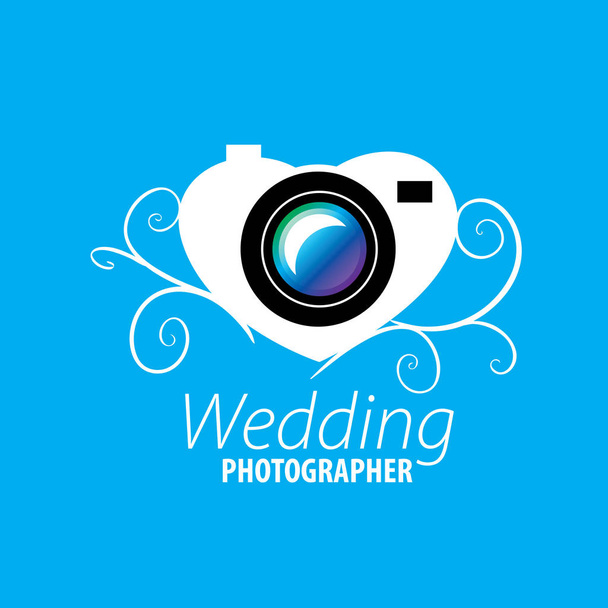 φωτογράφος γάμου λογότυπο - Διάνυσμα, εικόνα