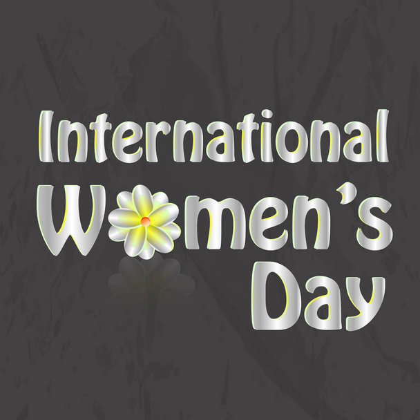 Illustration of elements for Women's Day - Вектор, зображення