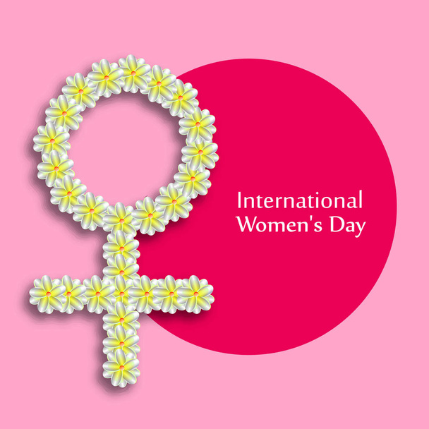 Illustration of elements for Women's Day - ベクター画像