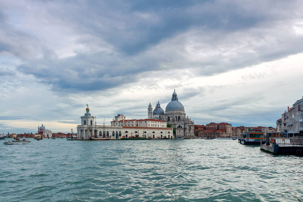 Venice. Church of Santa Maria della Salute. - Photo, Image