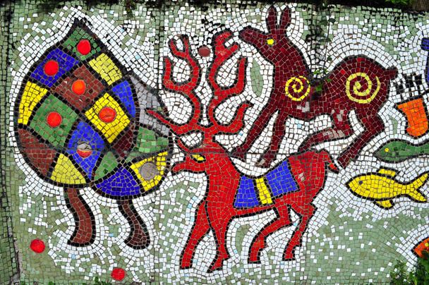 mosaïque décorative. animaux
 - Photo, image