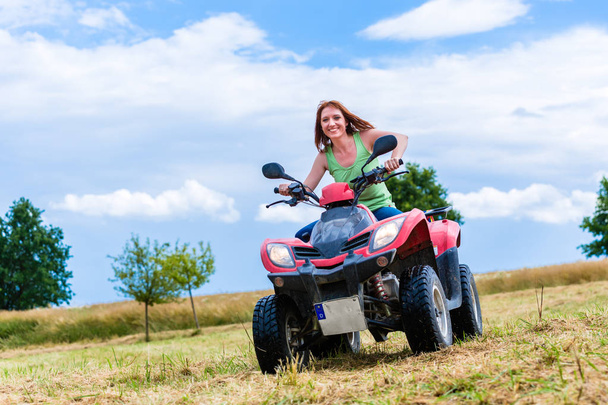 Woman driving off-road  - Photo, Image