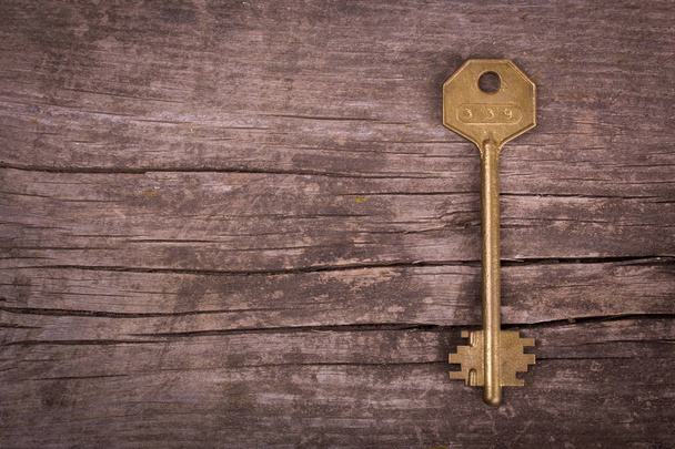 Starý zlatý klíč - Fotografie, Obrázek