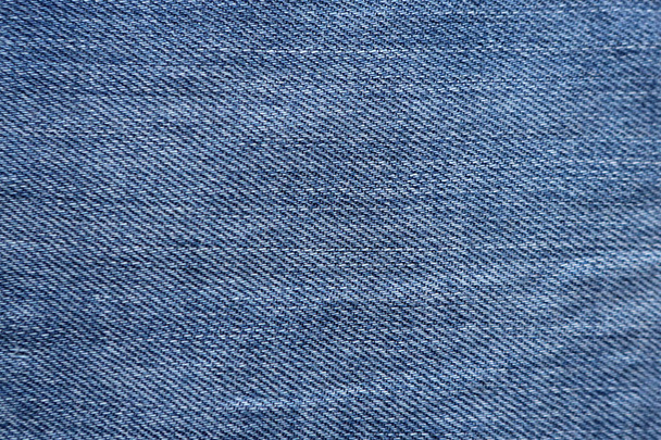 Blue denim jeans texture and background - Photo, Image