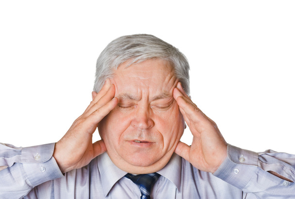 Man with headache - Foto, Bild