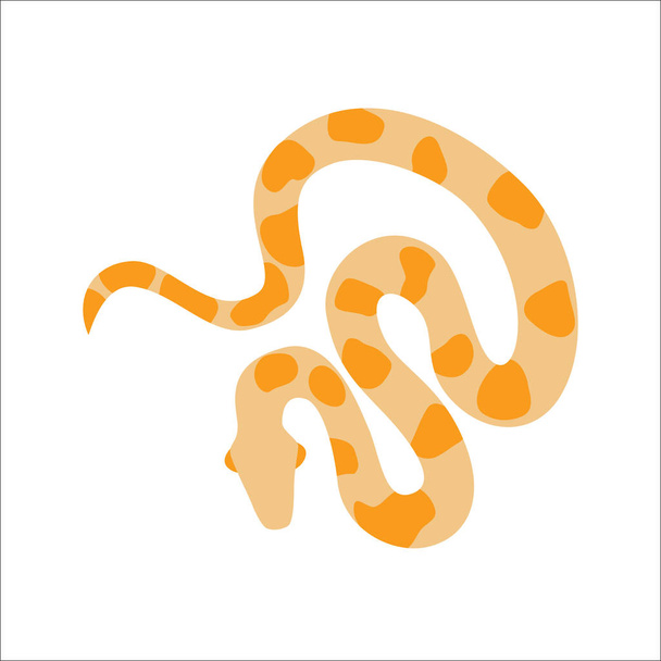Cartoon-Vektor für Schlangenpython. - Vektor, Bild