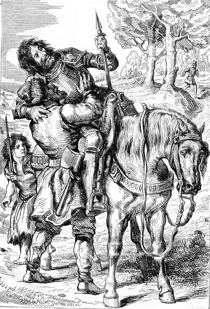 Goetz von Berlichingen, Acte V : Goetz blessé et sauvé par des gyps
 - Photo, image