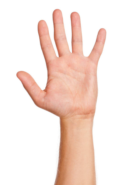 Man hand sign - Valokuva, kuva