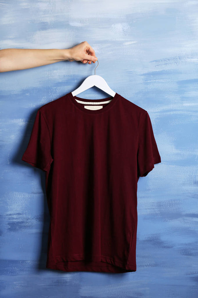 Blank cotton t-shirt  - Zdjęcie, obraz