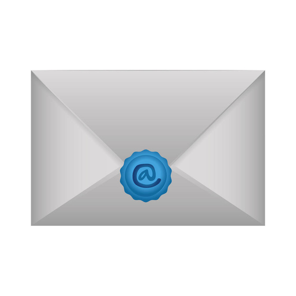 envelop en e-mail design - Vector, afbeelding