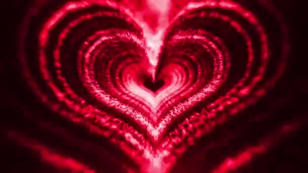 LOOPED Hearts Vj Creative Abstract Tunnel Background for different events and projects!!!! - Footage, Video