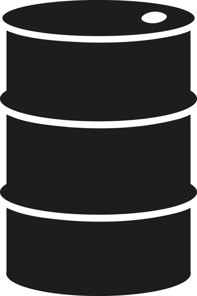 Oil barrel icon - Vector, afbeelding