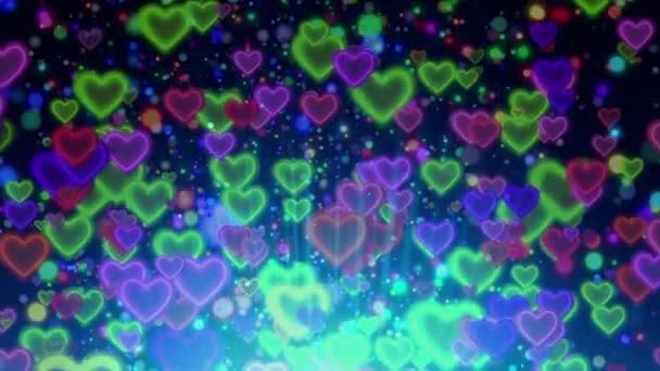 Dia dos Namorados corações fundo para diferentes projetos
!!! - Filmagem, Vídeo
