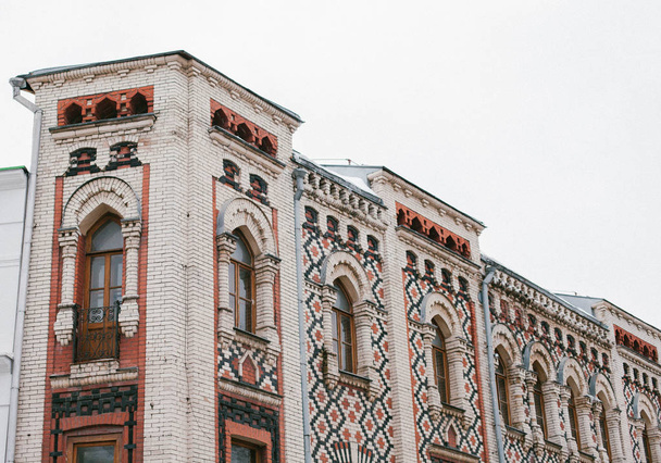 Brick old building in the center of Moscow - 写真・画像