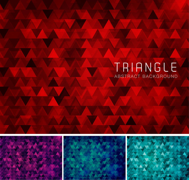 Triangle abstract background - Vector, Image
