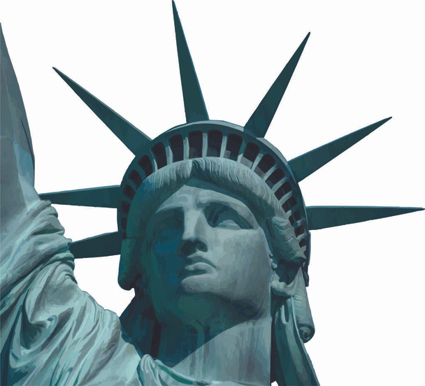 statua della libertà - Vettoriali, immagini