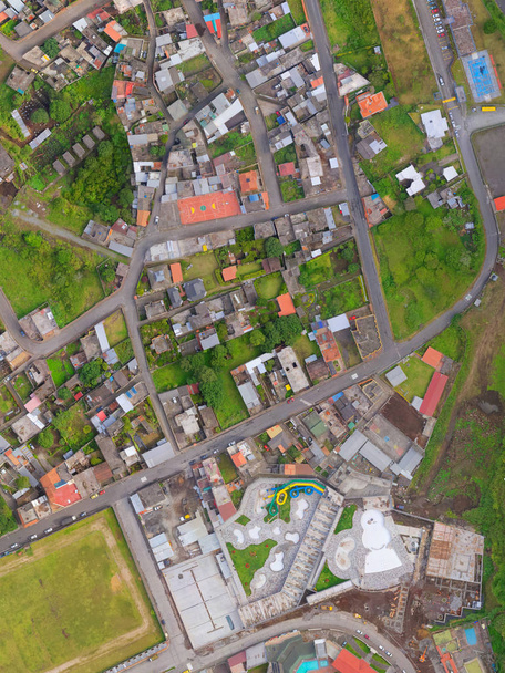 orthorectified aerial image - Foto, Bild