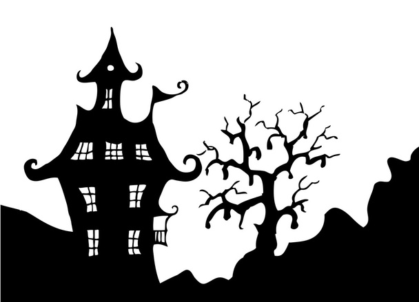 Halloween night illustration - Vecteur, image