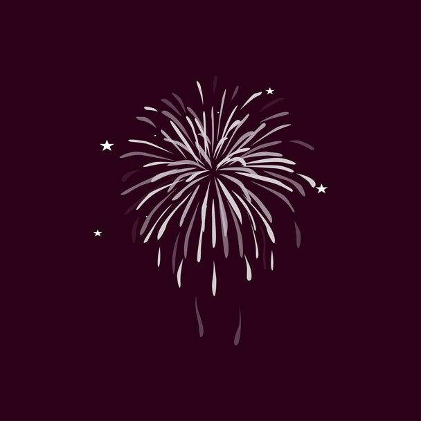 firework icon illustration - Vector, Image
