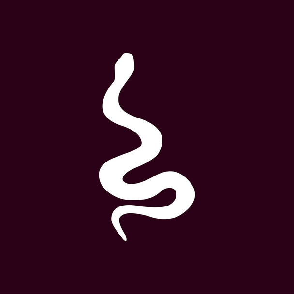 ilustração ícone da serpente
 - Vetor, Imagem