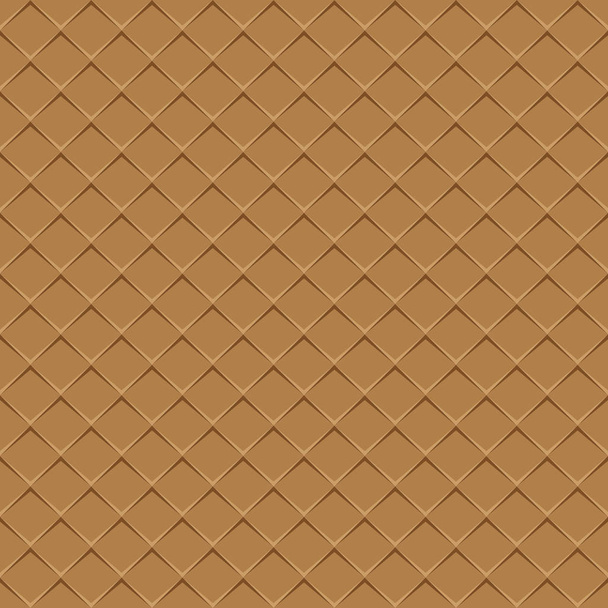 Rhombuses brown seamless background - Wektor, obraz