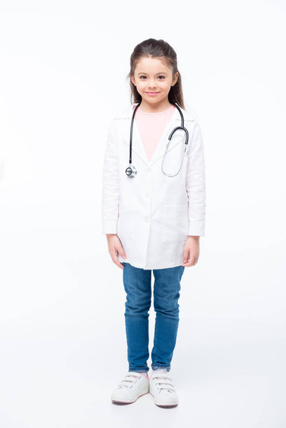 Meisje in dokter kostuum - Foto, afbeelding