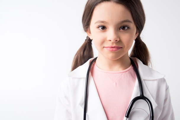 Girl in doctor costume - Photo, Image