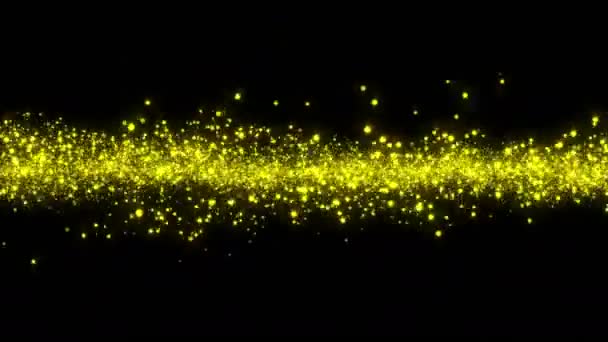 Particle seamless background. Glow gold element backdrop - Footage, Video