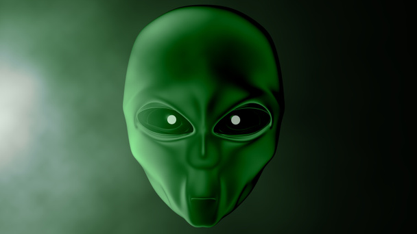 Extraterrestre 3d render
 - Foto, Imagen