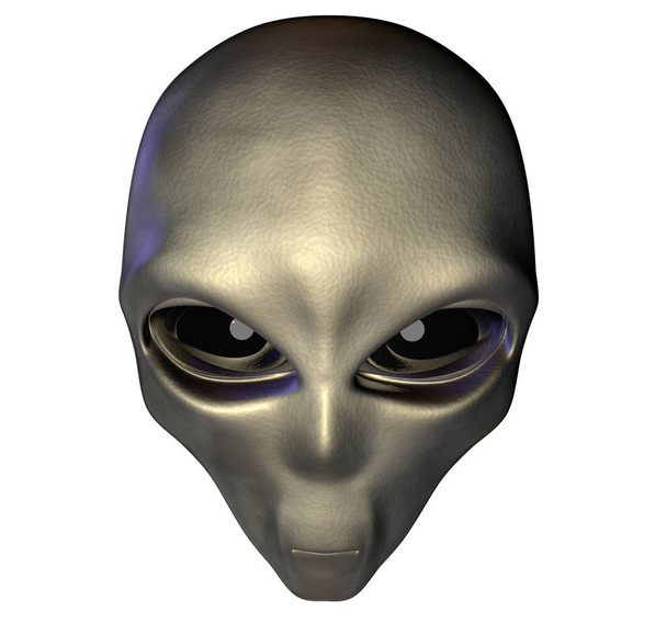 Alien 3d render - Zdjęcie, obraz