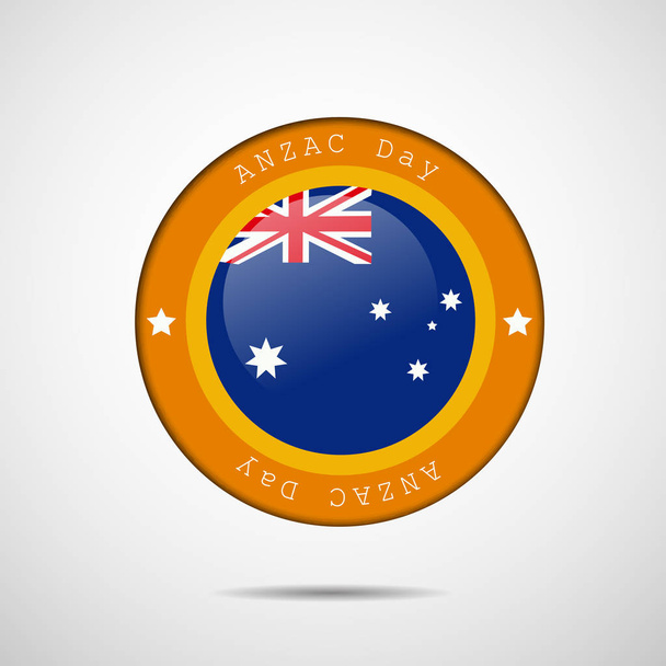 Illustrazione della bandiera australiana per il giorno dell'Anzac
 - Vettoriali, immagini