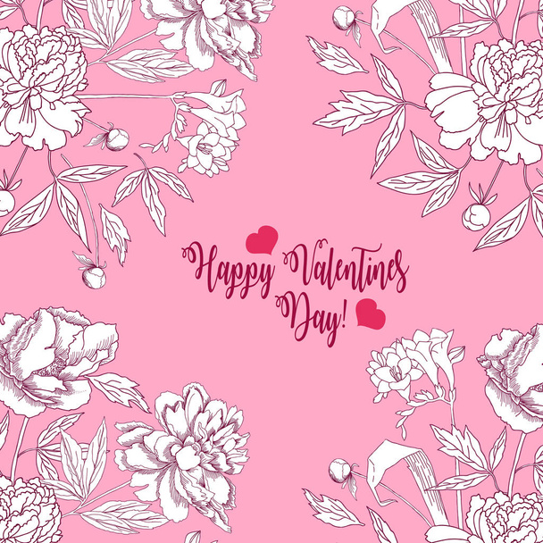 Valentines Day Background - Διάνυσμα, εικόνα