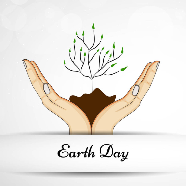 Illustration of elements for Earth Day - Vektor, kép