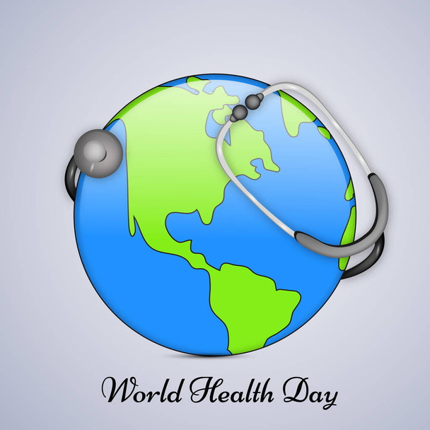 Illustration des éléments de la Journée mondiale de la santé
 - Vecteur, image