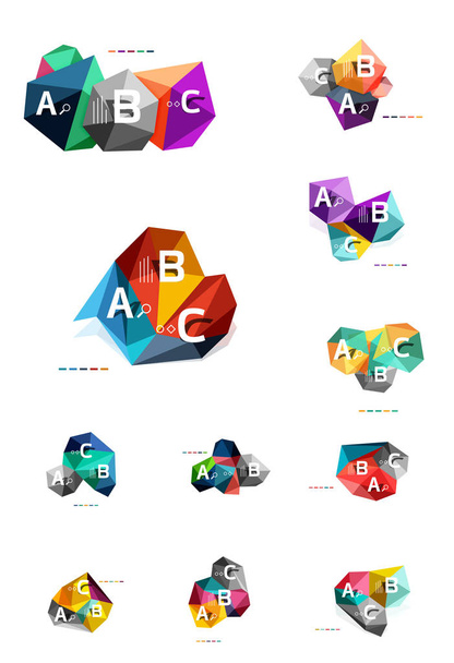 vector de infografías ABC
 - Vector, imagen