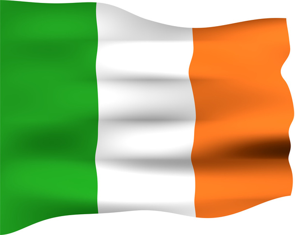 3D σημαία της Ιρλανδίας - Φωτογραφία, εικόνα