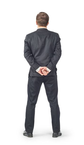 Man in suit isolated on a white background - Φωτογραφία, εικόνα