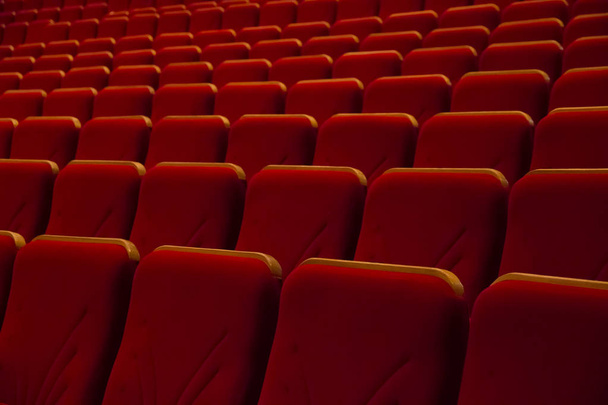 Perspektywy fotele w kinie - Zdjęcie, obraz