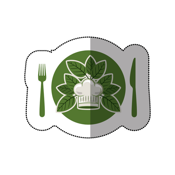 Healthy food restaurant - Vector, Image