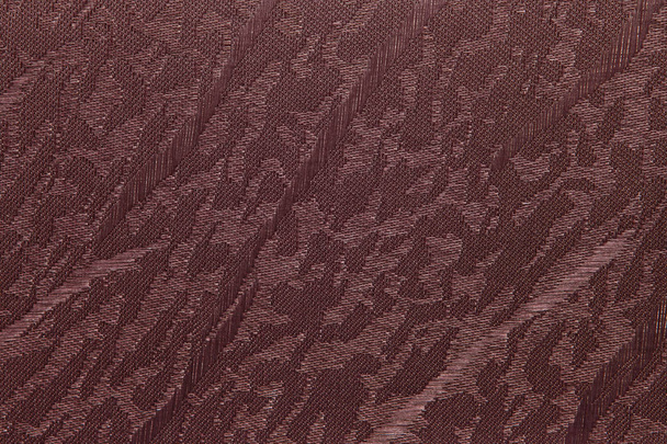 csokoládé barna szövet függöny vakok textúra háttér - Fotó, kép