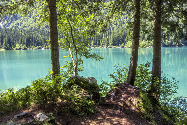 beautiful mountain lake - Foto, imagen