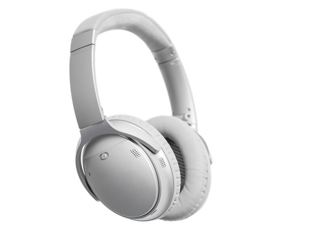 Wireless headphones on white  - Photo, Image