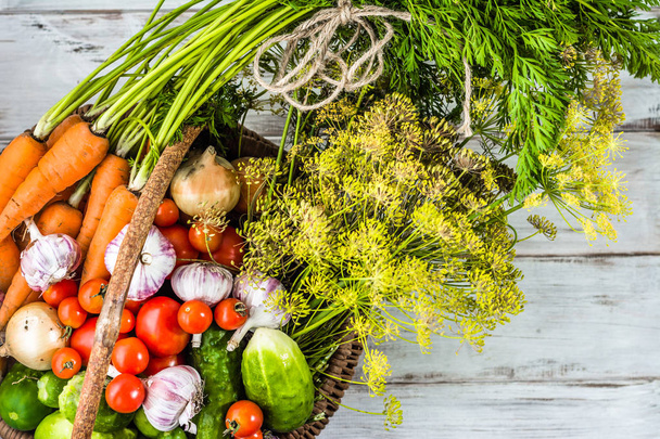 Yaz sebze arka plan, muhtelif için sağlıklı beslenme, gıda renkli üretmek - Fotoğraf, Görsel